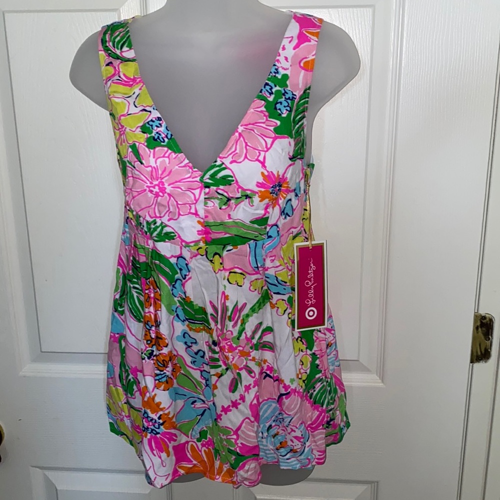 Lilly Pulitzer for Target zippered tank